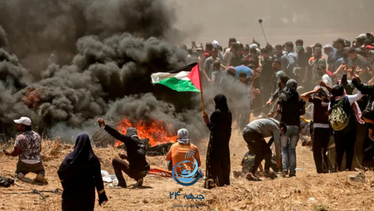 مظلومیت فلسطین در هر عکس گویا و مشخص است
