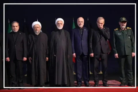 مسئولان ارشد کشور در مراسم وداع