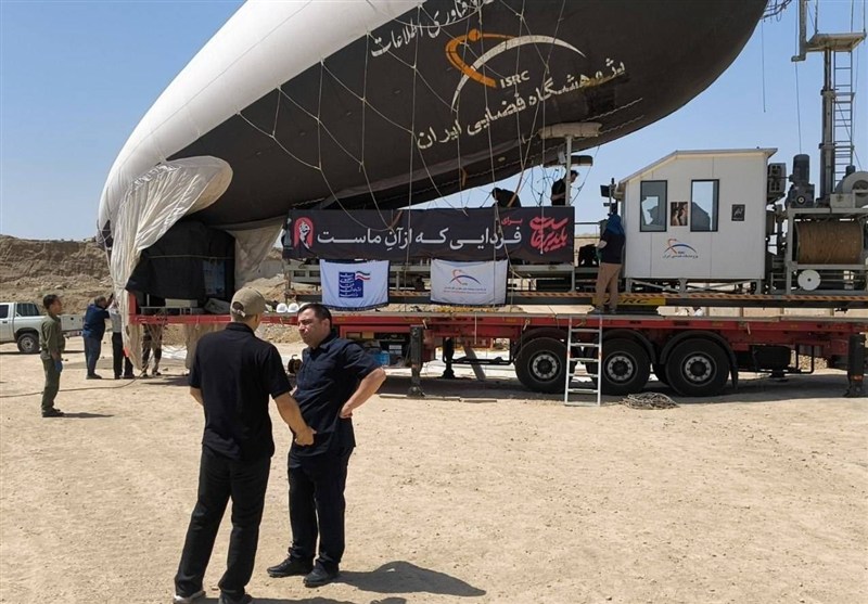 بالن ارتباطی مراسم وداع با رهبر شهید تا پایان امروز مستقر می‌شود